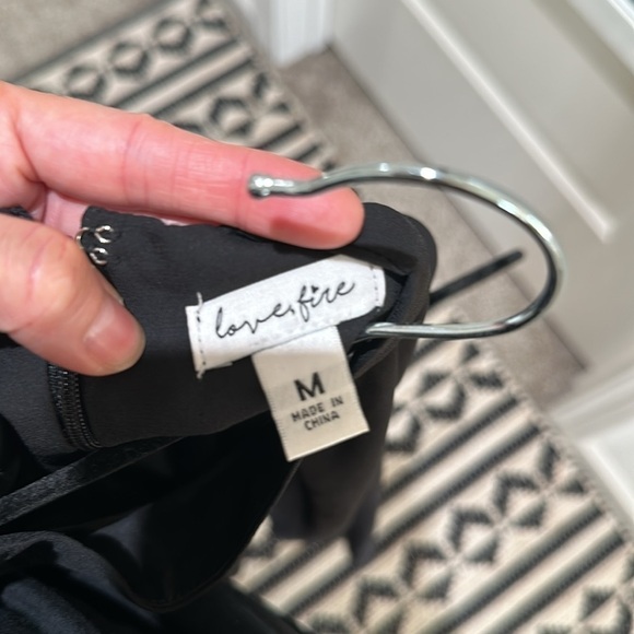 Black love fire medium shirt - Picture 3 of 3